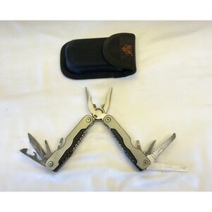 Bushmaster Plier Fold Pocket Screwdriver Multi Tool Hiking Outdoor Camping Knife